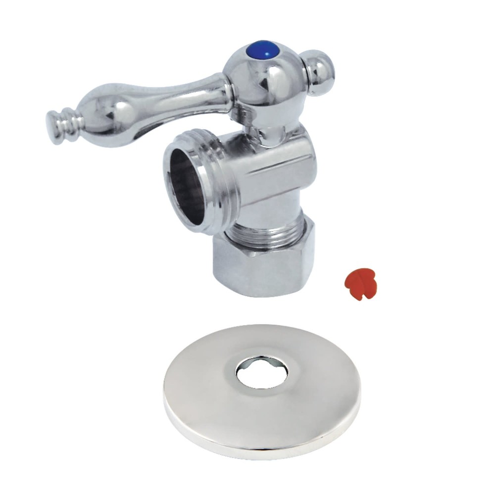 Kingston Brass CC1200.K 2-1/8″H Quarter Turn Angle Stop Valve – Chrome