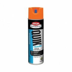 Krylon Industrial Quik-Mark Wb Inverted Marking Paint Fluorescent Orange, Lot…