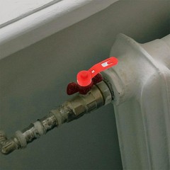 Compressor Drain Valve Shut off Ball Valves Handle Replacement Air Tank