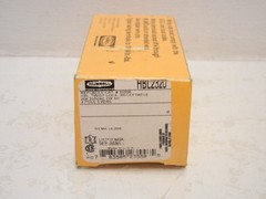 HUBBELL HBL2320 NEW 20A 250VAC OR DC TWIST-LOCK RECEPTACLE 2P 3W HBL2320