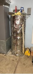 WATER HEATER REFLECTIVE Fiberglass Insulation KIT Wrap 1.5″ (48 X 10FT) R6-12