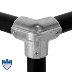Hollaender® 1-1/2″ 3-Way Corner Speed-Rail® Fitting #9-8