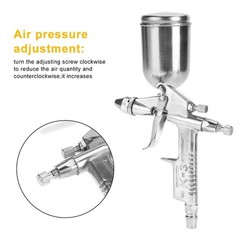 Tangxi Feed Air Spray Paint Gun 0.5 Mm Nozzle Size 125Ml Airbrush Painting