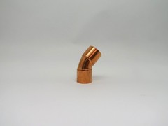 CB Supplies 110617006 Non-Threaded 3/4″OD Elbow Fitting 45Deg Female Copper NOP