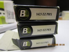 0.6250″ Bore x 1-3/8″ OD 7/16″ W Single Row Radial Ball Bearing QTY 3