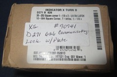 FALCON INDICATOR X VACANT OCCUPIED D271 B 626 bolt lock 1 year warranty.