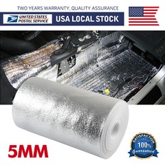 80″x40″ Insulation Foam Mat, Foam Core Radiant Barrier For Car Cabin Window Home