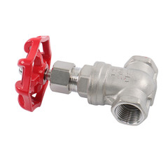 Stainless Gate Valve DN15 1/2″ NPT Female × Female Thread with Wheel Handle