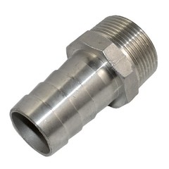 1.25″ Threaded Pipe Fitting – 1.25″ Barb Hose Tail End Connector Stainless NPT