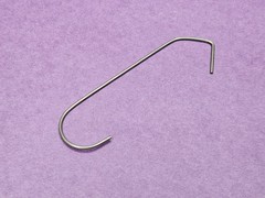 Powder Coating Hooks, Spray Painting Hooks – CV Hook .062 x 4″