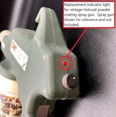 Hotcoat Pro 1100 Powder Coating Spray Gun Replacement Indicator Light (P)