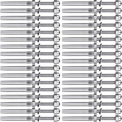 Lulultn 3/16 T316 Stainless Steel Cable Railing Hardware, 3/16″ 50pcs, 50
