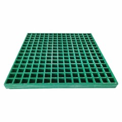 PreAsion® Green Fiberglass FRP Grating 1.9ft*1.9ft Glass Fiber Reinforced