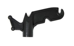 JSP Manufacturing Black & Yellow Plastic Utility Handy Hook – Screw on Pole A…