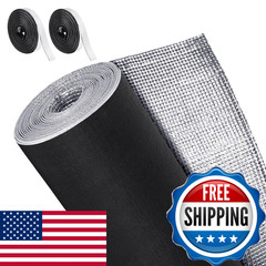 Frienda Rv Window Reflective Insulation Roll 47.2Inchx50Ft Double Aluminum Foil