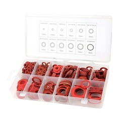 Red Steel Paper Fiber Insulating Flat Washer Insulation Washers Red Steel Paper