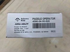 Adams Rite Assa Abloy Paddle Operator 4590-04-00-628 Push To RIGHT Free Shipping