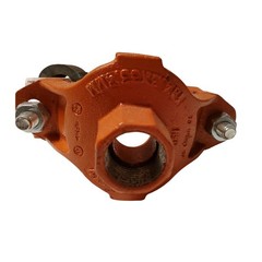 Gruvlok 4″ x 1″ Mechanical Tee Saddle, Sprinkler Fire Protection