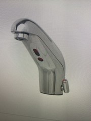HydroTek HE-5000EMMB-LR Sensor Commercial Lavatory Faucet. Chrome Plate