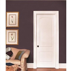 Caiman 2 Raised Panel Arch Top Solid Core Molded Interior Doors -Slabs & Prehung