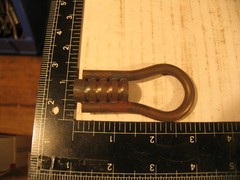7 Hanger Eye-Bolts (or Re-bar ends?) 3/8″ X 16 Female Thread