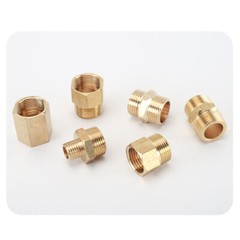 1 Pcs M22 x 1.5mm Brass Pipe Fitting Internal and External Threads Adapter