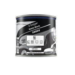 Vintage Flatz VTGCP5800-4 1 qt. Hot Rod Color – Black – Liquid – 24 Hr. Curing