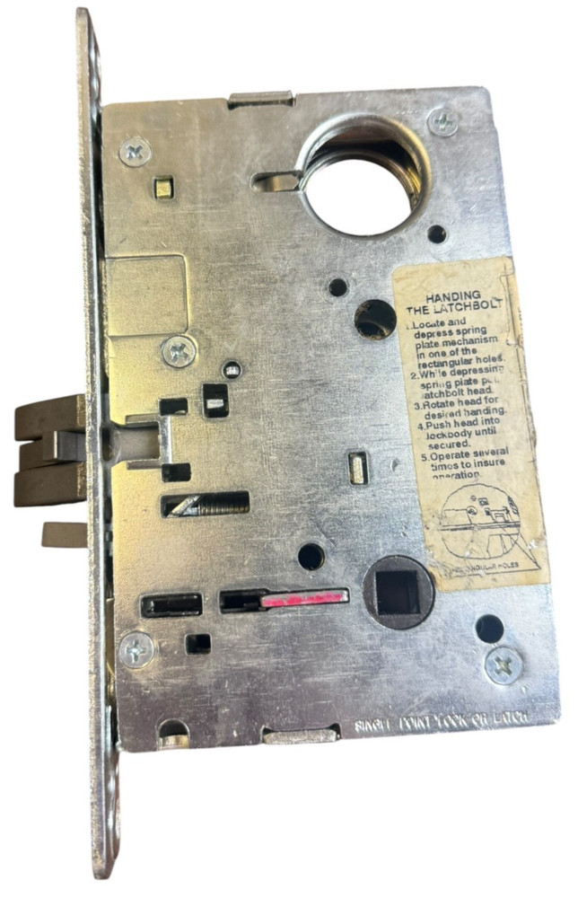 Marks 8805FL RH Mortise Lock Body Single Point Dead Latch Commercial Door Lock