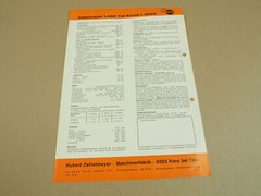 1965 Zettelmeyer L2000 Europ Loader Brochure