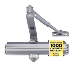 Contractor Door Closer DC7016 Silver Adjustable Speed Force