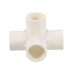 0.98inch Pipe Fitting, 1Pcs Splitter Duct 4 ways Hose Connector