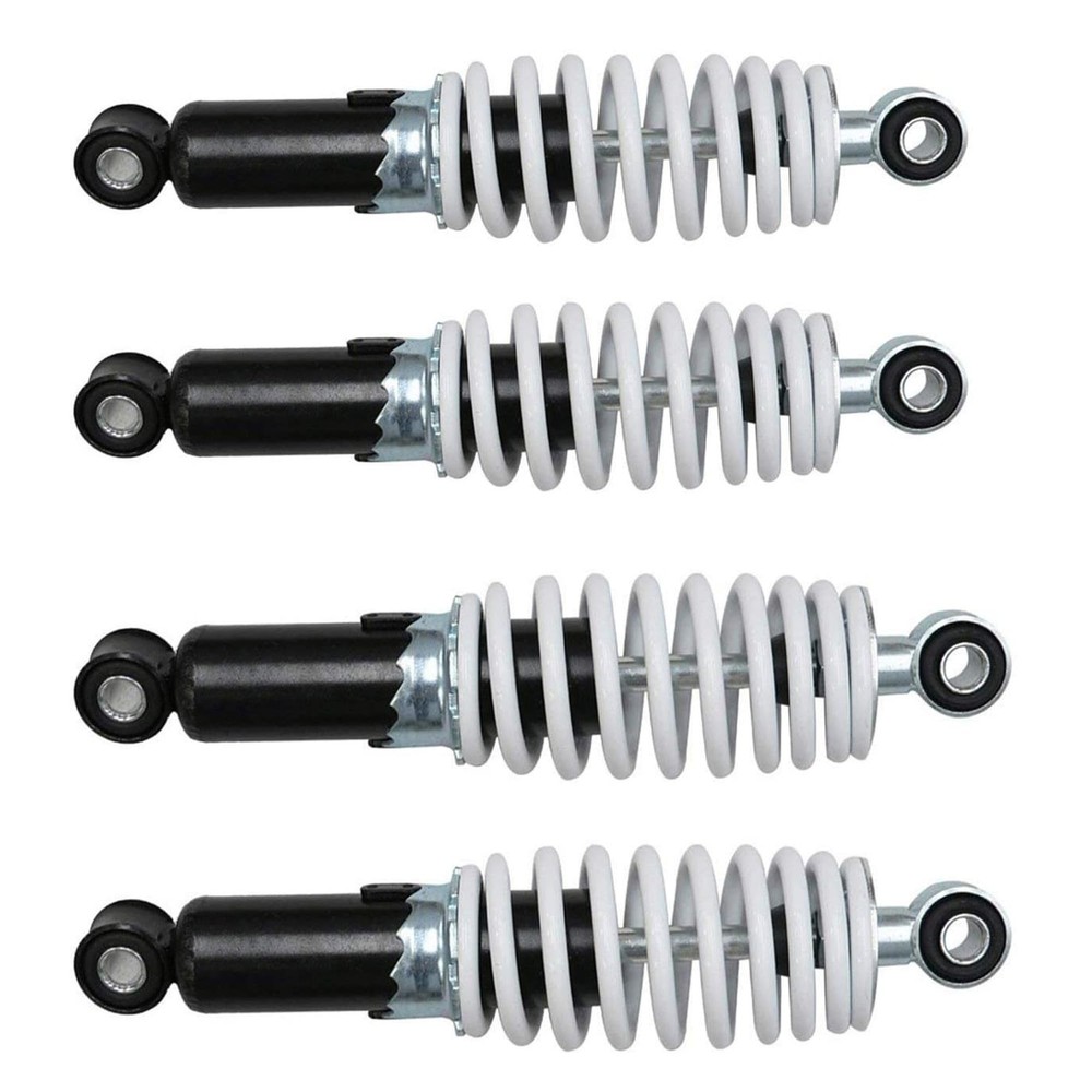 4 Pack 235mm Rear Shock Absorber 350lbs for 50cc-125cc ATV Quad Dirt Bike Buggy