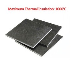 Mould Heat Shield Sheet 300℃ 500℃ 800℃ 1000℃ High Temp Insulation Board Plate