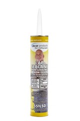 Dicor 551LSD1 Non Leveling Lap Sealant Dove White 10 3 Oz RV Roof Sealant Tube