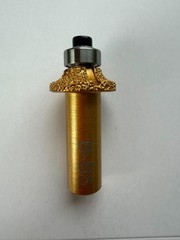 Diamond Brazed Bullnose Router Bit Radius Edge Profile Marble Granite Quartz