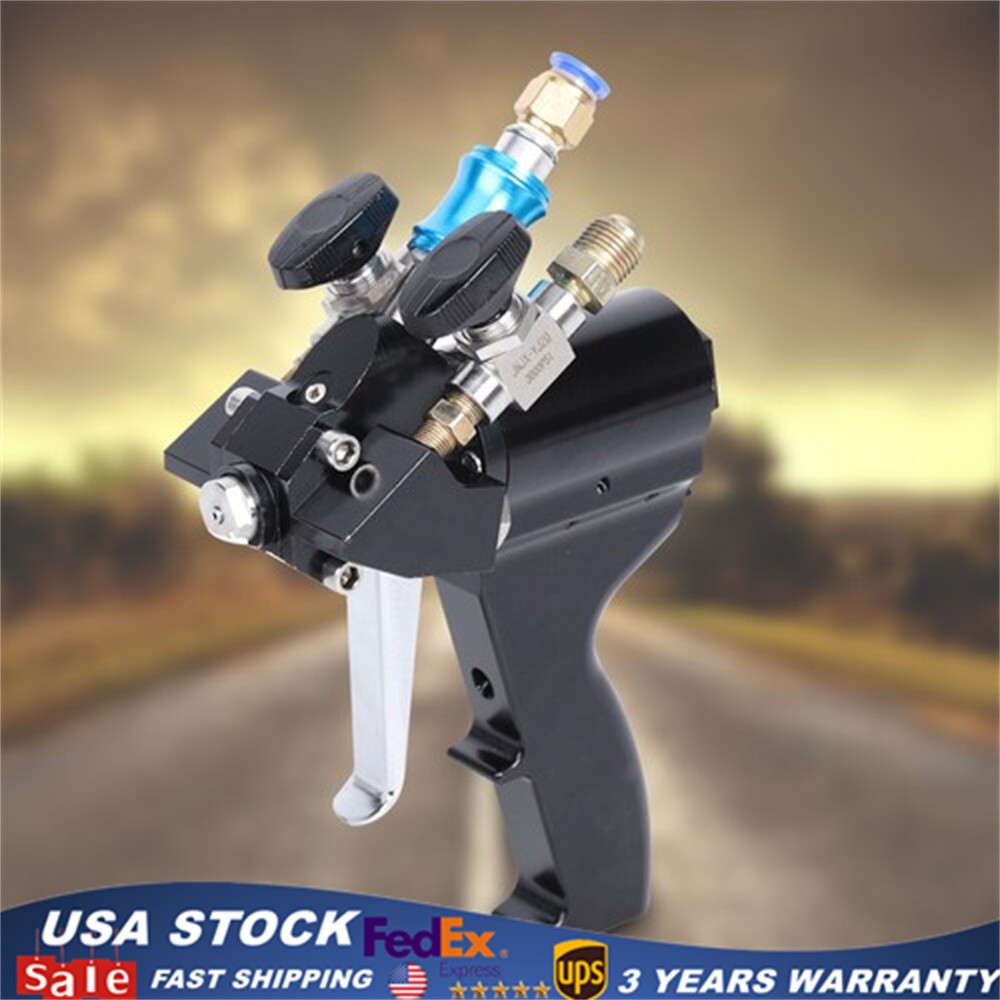 Polyurethane Spray Gun Portable Self Cleaning P2 Air Purge Spraying Gun 35mpa