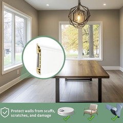 Train2 Art Wall Baseboard Molding Trim8-Pack Of 48 X 3.15 In White High Impact