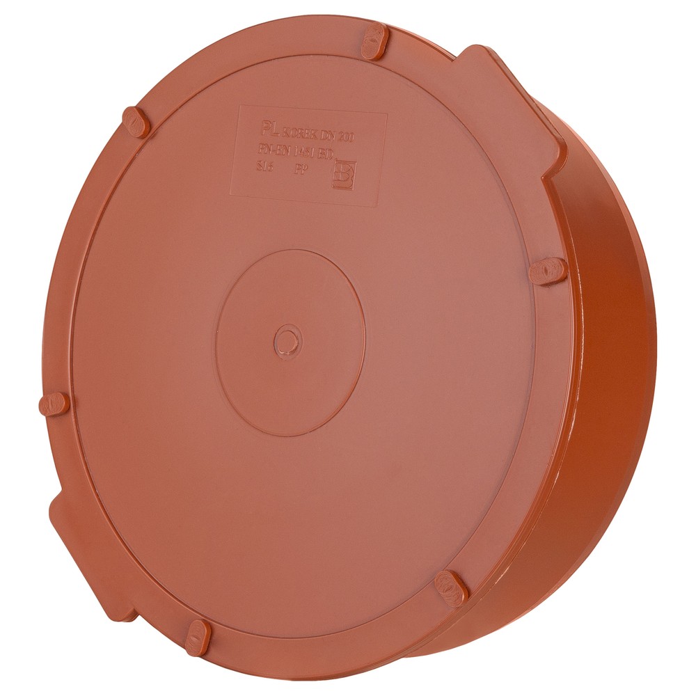 Socket Plug 200mm Underground Drainage Pipe Sewerage Pipe Cap Blank Stop End