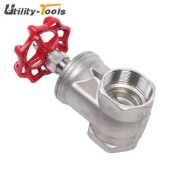 Stainless Steel DN50 Gate Valve, 2 Inch NPT Female Rotary Sluice Valve