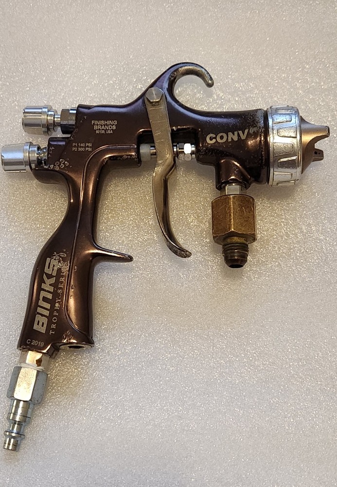 ​Binks Trophy Series Conventional Spray Gun 1.4mm Tip CONV USA Made Refurbished