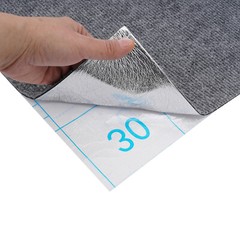 20 PCS Self-Adhesive Carpet, 60*60cm Square Carpet, Peel And Stick Floor Carpet