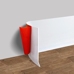 Vinyl Wall Base Baseboard Molding Trim 6″ Flexible Self Adhesive Rubber Wall …
