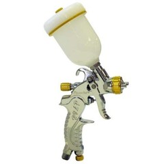 Paasche HVLP Spray Gun with .1mm Head & 10′ Braided Air Hose