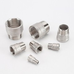 BSP Male to Female Stainless Fitting Adapter Connector 1/8 1/4 3/8 1/2 3/4 to 2