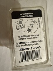 Mi-T-M AW-0017-0005 3/8 MPT x 3/8 QC Steel Plated Plug universal￼