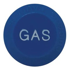 Chicago Faucet 216-328Jknf Button, Gas, Plastic, For Use With 204-4-Arm Handles