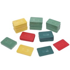 40 Pcs Frame Spacers Shims Glass Support Block Glazing Installation