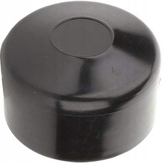Fence Post Cap for Outer Dimension ∅51mm Fence Caps Black Post Cap Pyramid Round