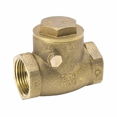 ProLine Series Check Valve, 3/4 in, IPS, 200 psi Pressure, Brass Body