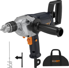 Drill Mixer Set with Spade Handle 1/2 Inch Electric Corded Mixing Drill Machine
